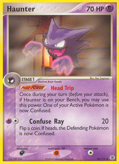 Haunter (34/112) [EX: FireRed & LeafGreen] | Odin's Place