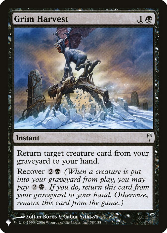 Grim Harvest [The List] | Odin's Place
