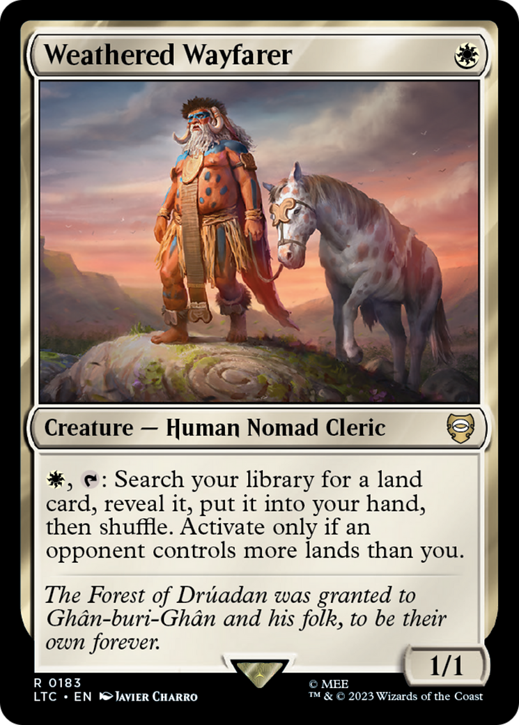 Weathered Wayfarer [The Lord of the Rings: Tales of Middle-Earth Commander] | Odin's Place