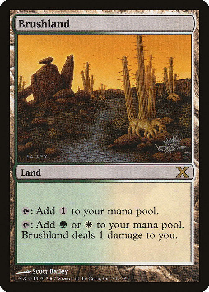 Brushland (349) [Tenth Edition] | Odin's Place