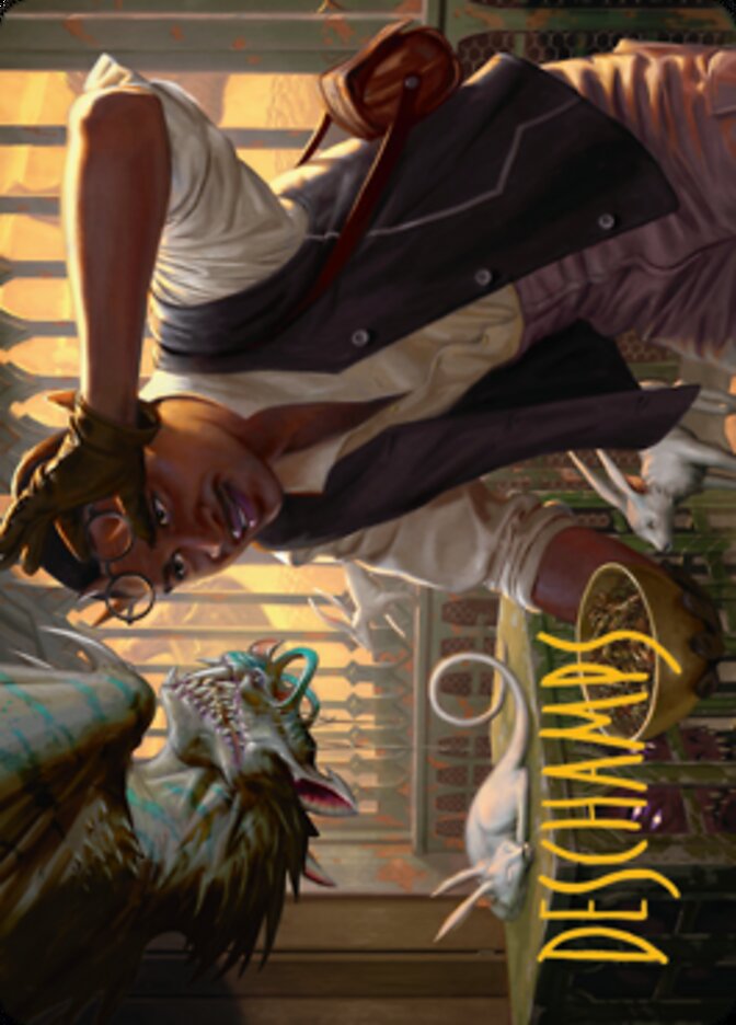 Bennie Bracks, Zoologist Art Card (Gold-Stamped Signature) [Streets of New Capenna Art Series] | Odin's Place