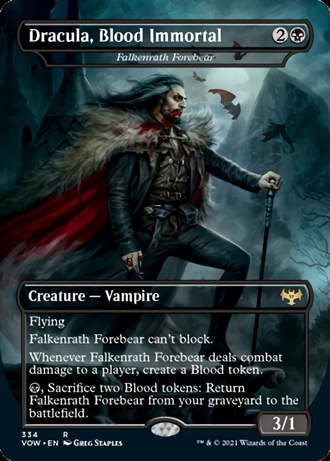 Falkenrath Forebear - Dracula, Blood Immortal [Innistrad: Crimson Vow] | Odin's Place