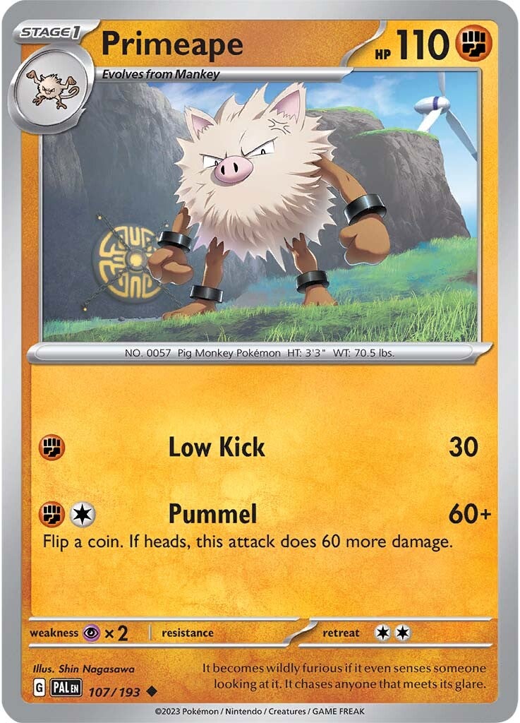 Primeape (107/193) [Scarlet & Violet: Paldea Evolved] | Odin's Place