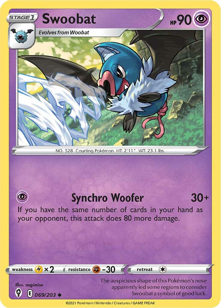 Swoobat (069/203) [Sword & Shield: Evolving Skies] | Odin's Place