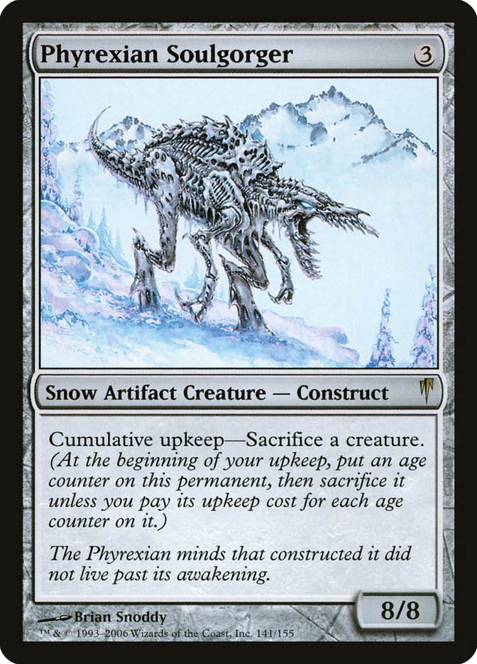 Phyrexian Soulgorger (141) [Coldsnap] | Odin's Place