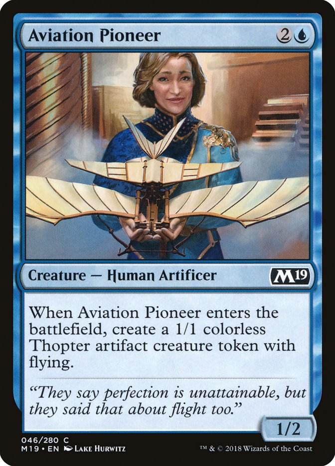 Aviation Pioneer (46) [Core Set 2019] | Odin's Place