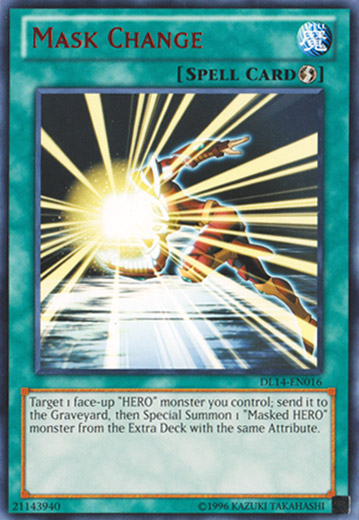 Mask Change (Red) [DL14-EN016] Rare | Odin's Place