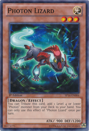 Photon Lizard [SP14-EN006] Starfoil Rare | Odin's Place