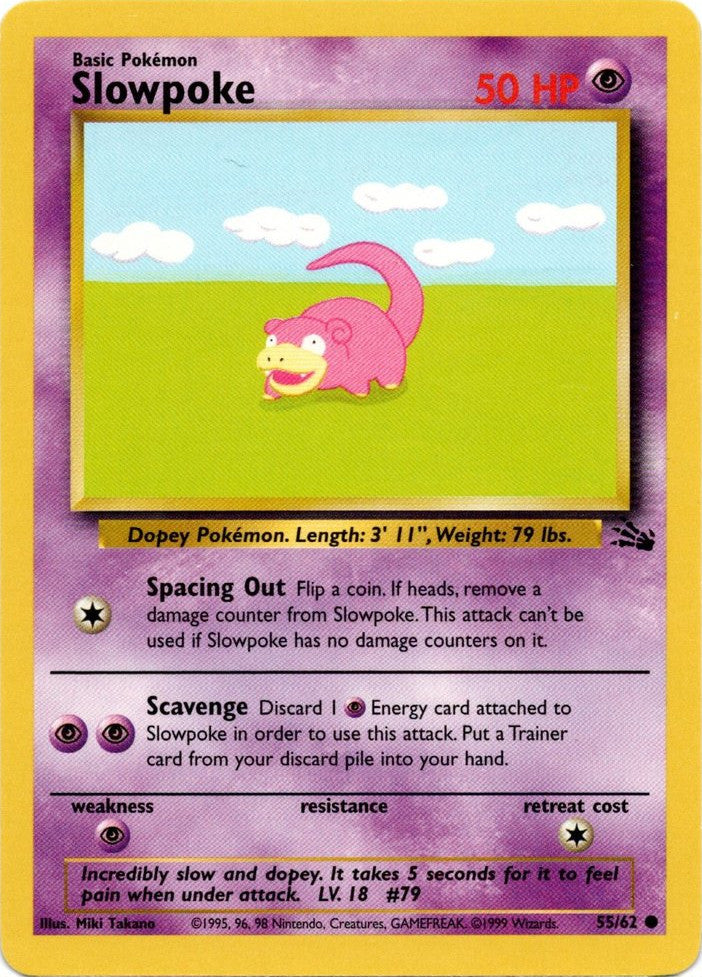 Slowpoke (55/62) [Fossil Unlimited] | Odin's Place