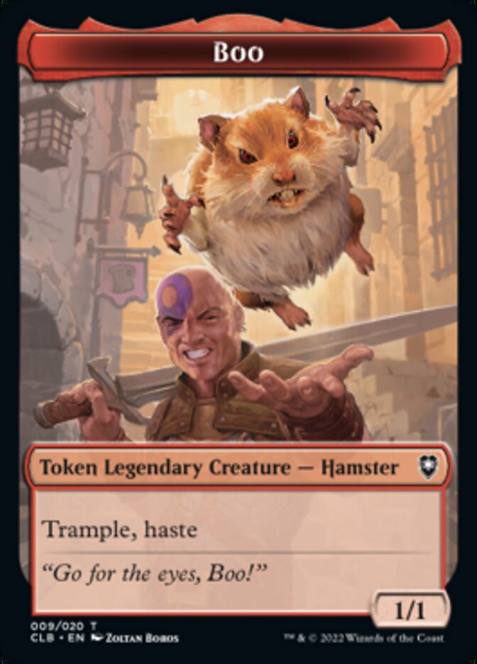 Boo Token [Commander Legends: Battle for Baldur's Gate Tokens] | Odin's Place