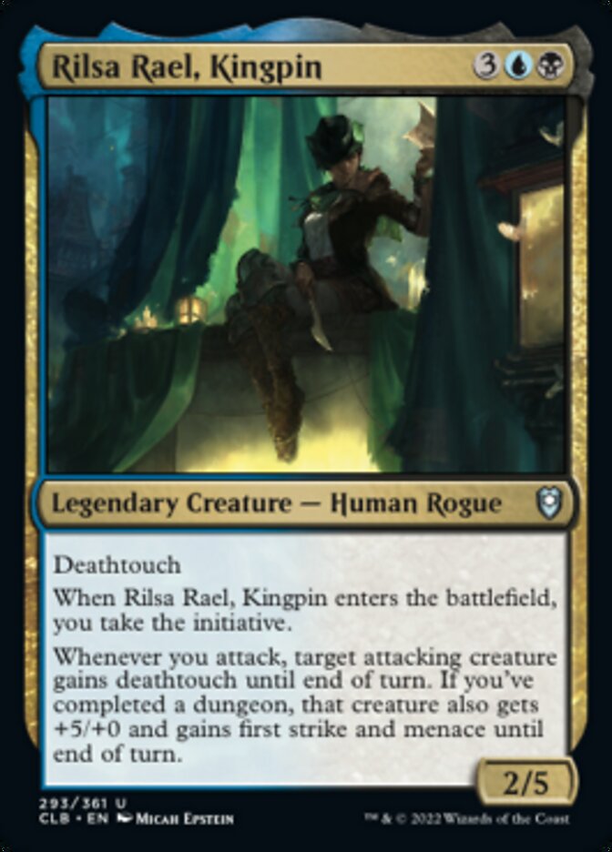Rilsa Rael, Kingpin [Commander Legends: Battle for Baldur's Gate] | Odin's Place