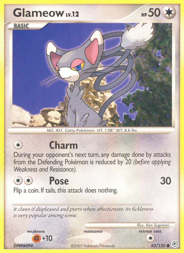 Glameow (83/130) [Diamond & Pearl: Base Set] | Odin's Place