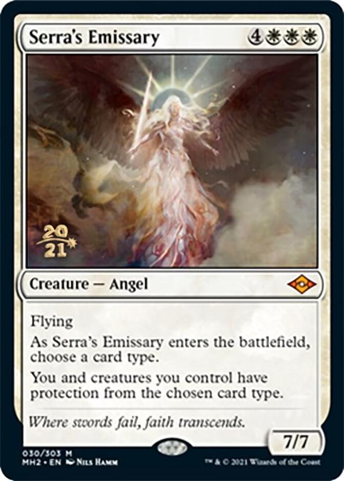 Serra's Emissary [Modern Horizons 2 Prerelease Promos] | Odin's Place