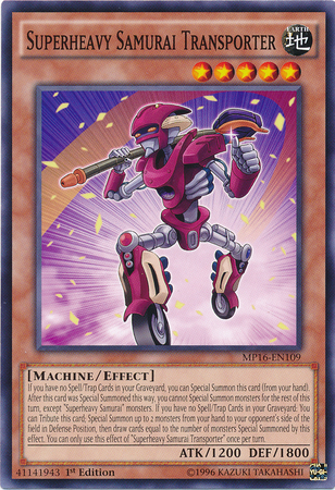 Superheavy Samurai Transporter [MP16-EN109] Common | Odin's Place