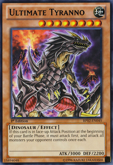 Ultimate Tyranno [BP02-EN045] Mosaic Rare | Odin's Place