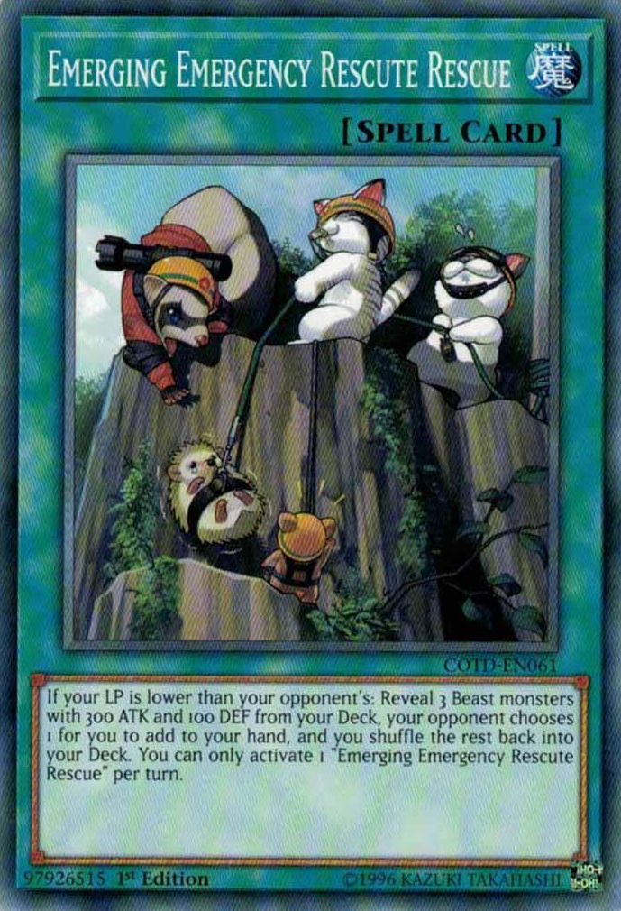 Emerging Emergency Rescute Rescue [COTD-EN061] Common | Odin's Place