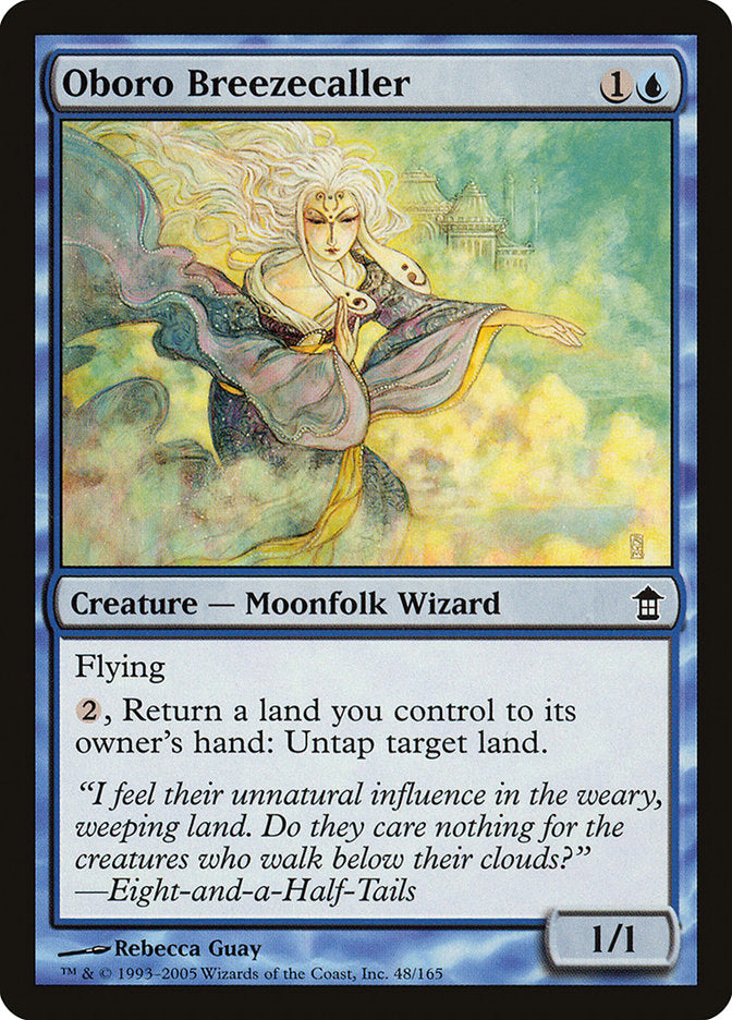 Oboro Breezecaller (48) [Saviors of Kamigawa] | Odin's Place