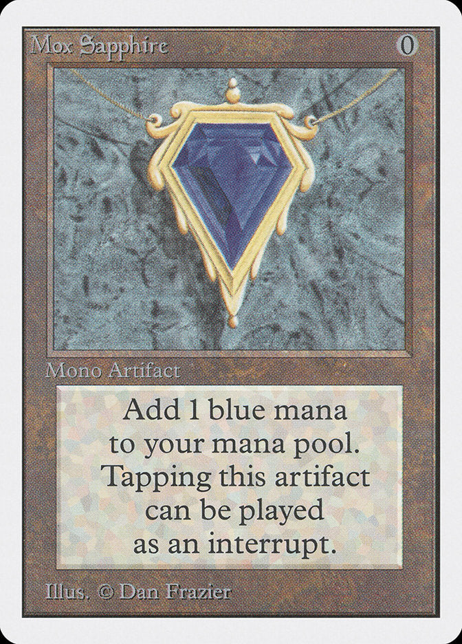 Mox Sapphire (266) [Unlimited Edition] | Odin's Place