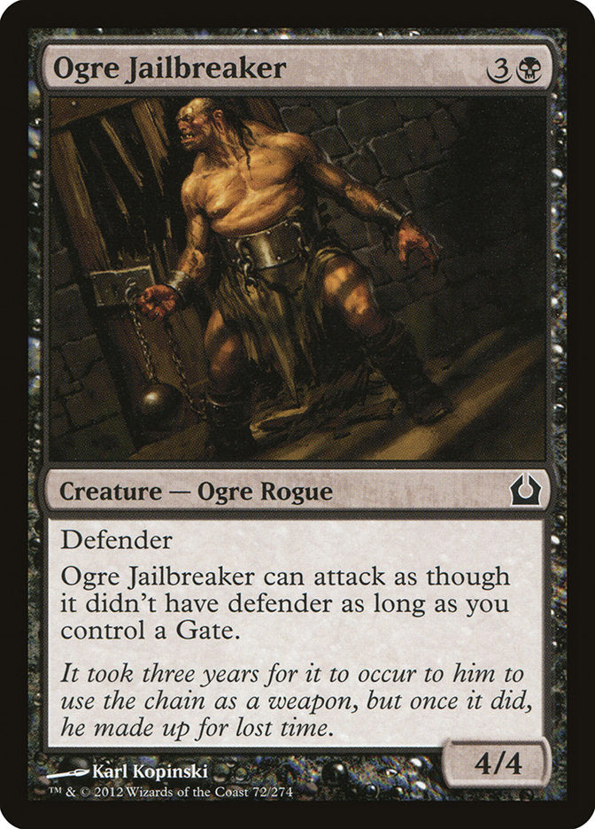 Ogre Jailbreaker (72) [Return to Ravnica] | Odin's Place