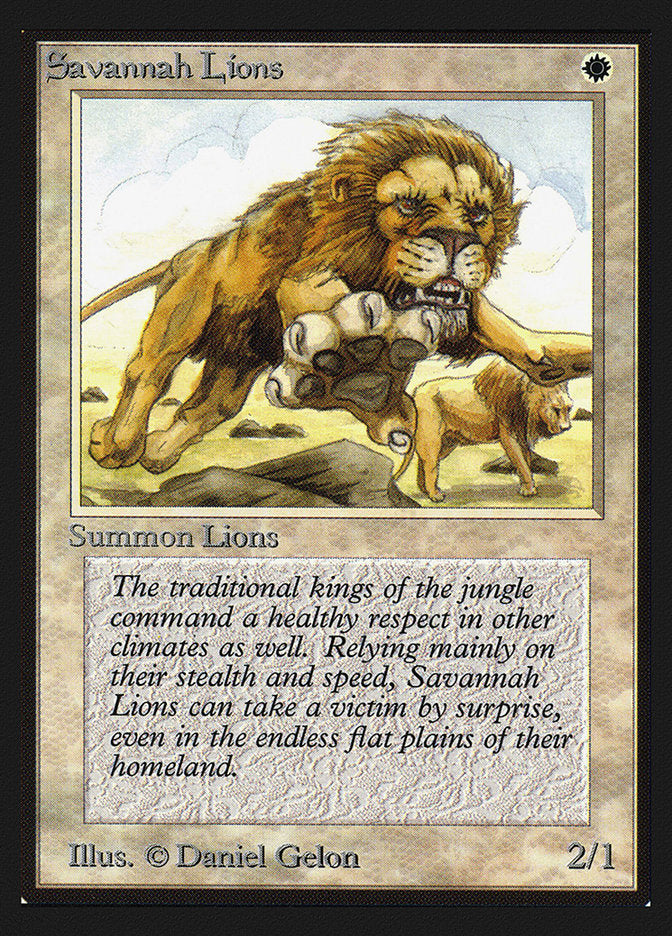 Savannah Lions [Collectors' Edition] | Odin's Place