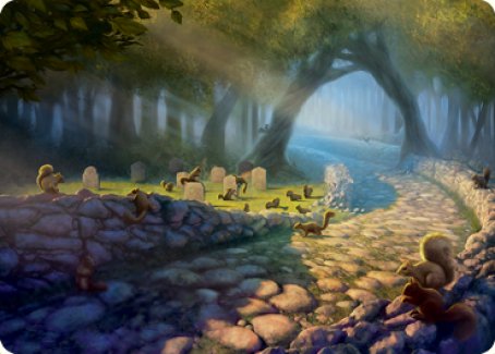 Squirrel Sanctuary Art Card [Modern Horizons 2 Art Series] | Odin's Place
