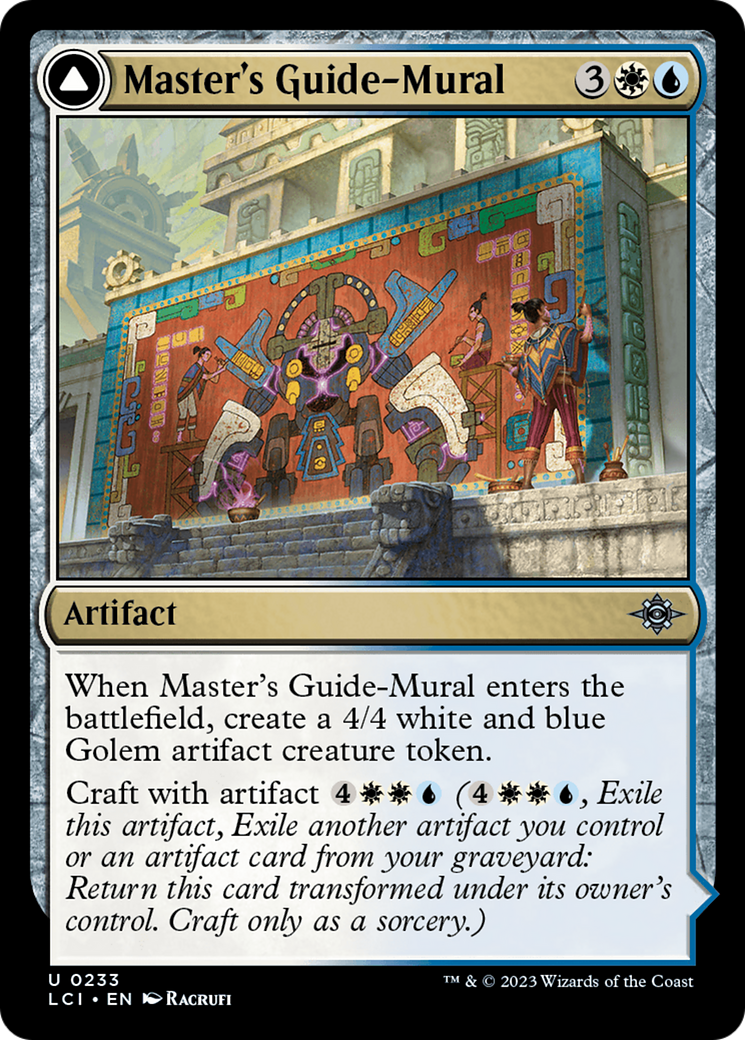 Master's Guide-Mural // Master's Manufactory [The Lost Caverns of Ixalan] | Odin's Place