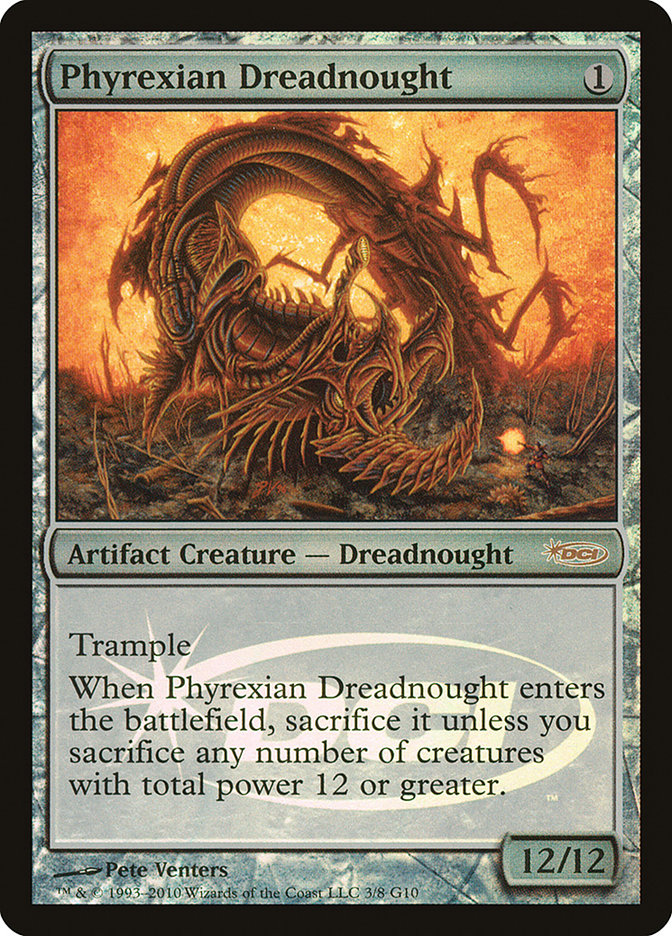 Phyrexian Dreadnought (3) [Judge Gift Cards 2010] | Odin's Place