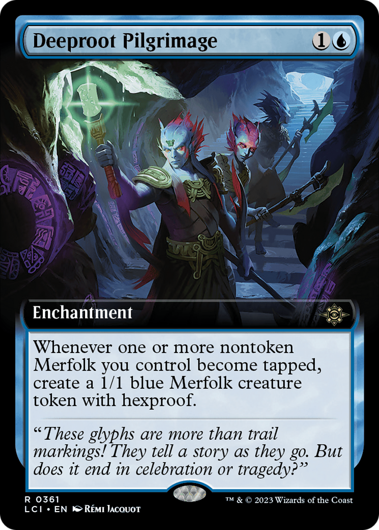 Deeproot Pilgrimage (Extended Art) [The Lost Caverns of Ixalan] | Odin's Place