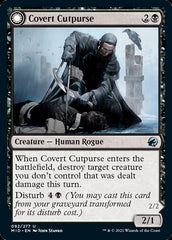 Covert Cutpurse // Covetous Geist [Innistrad: Midnight Hunt] | Odin's Place