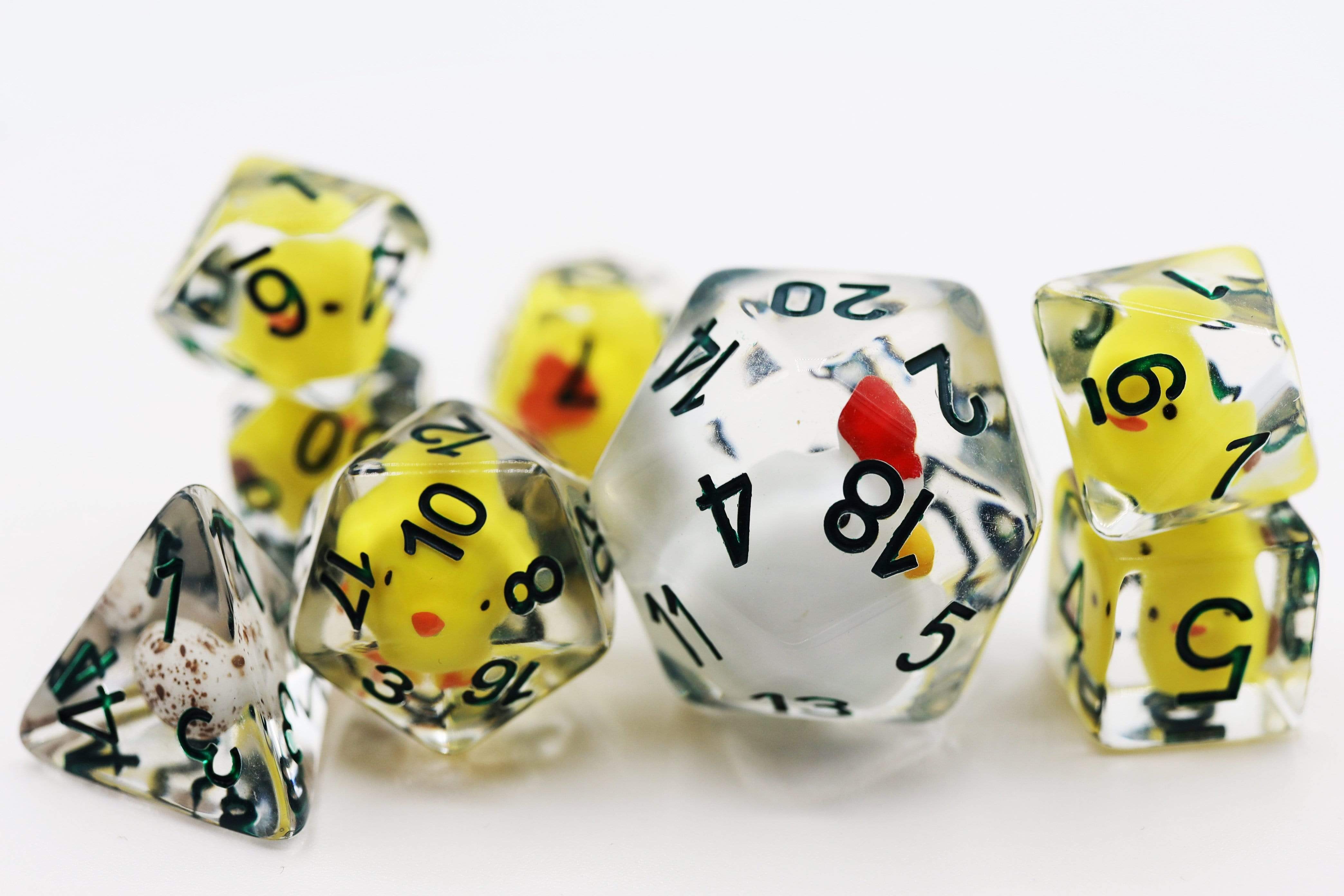 Foam Brain Chicken Farm RPG Dice Set | Odin's Place
