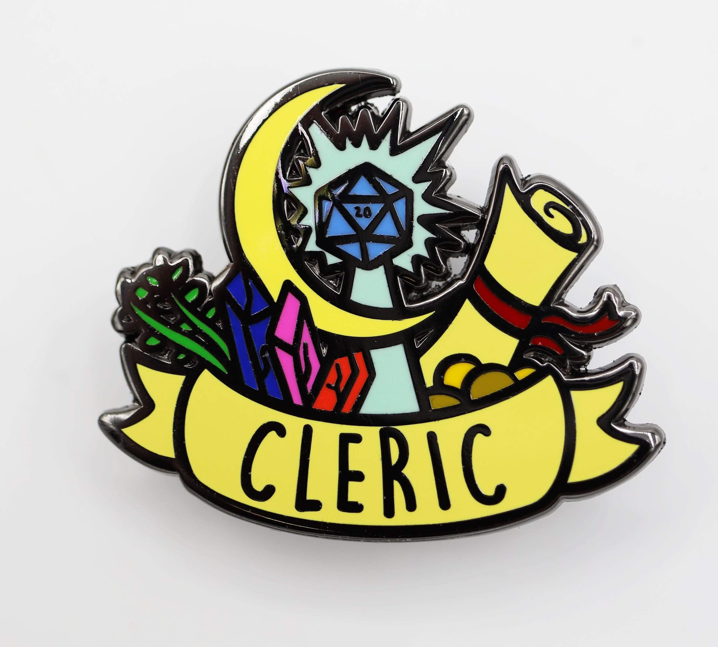 Foam Brain Pin: Class Banner Cleric | Odin's Place