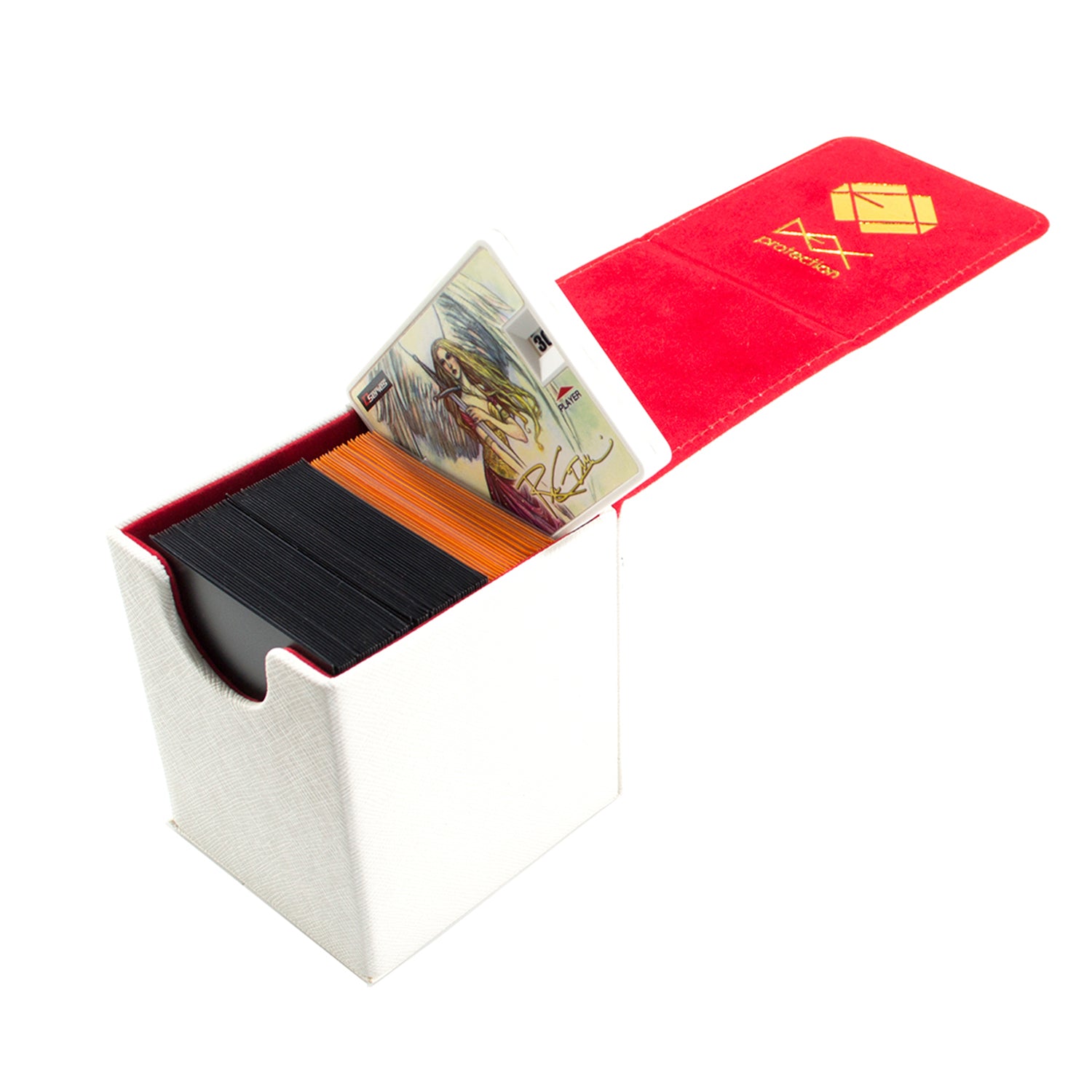 DEX Creation Small Deck Box White | Odin's Place