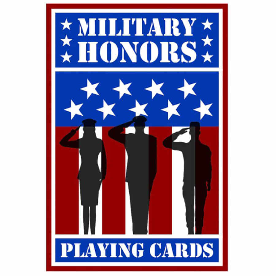 Military Honors Playing Cards | Odin's Place