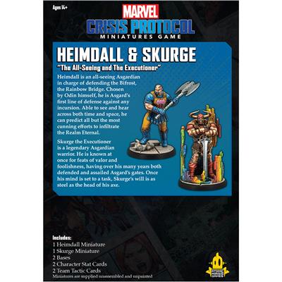 MARVEL: CRISIS PROTOCOL - HEIMDALL & SKURGE | Odin's Place