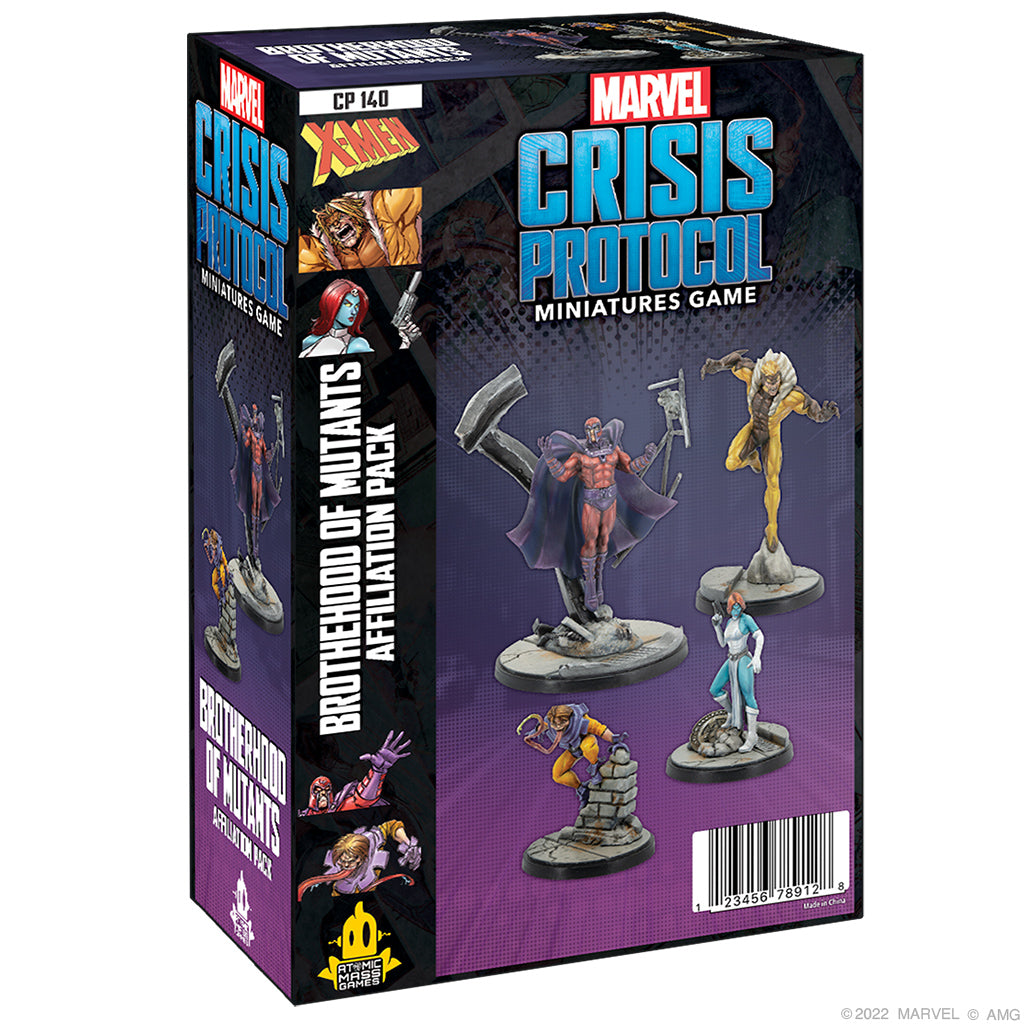 Marvel Crisis Protocol: Brotherhood of Evil Mutants Affiliation Pack | Odin's Place