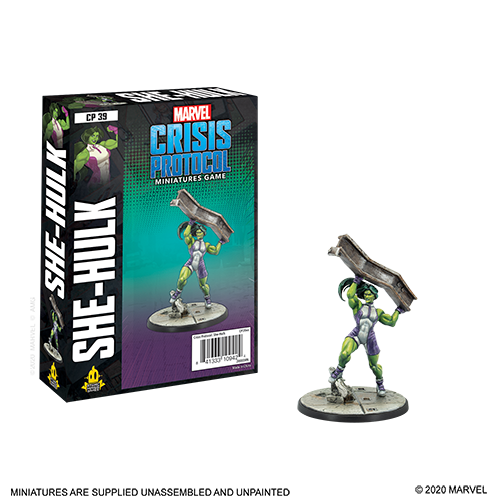 Marvel Crisis Protocol: She Hulk Character Pack | Odin's Place