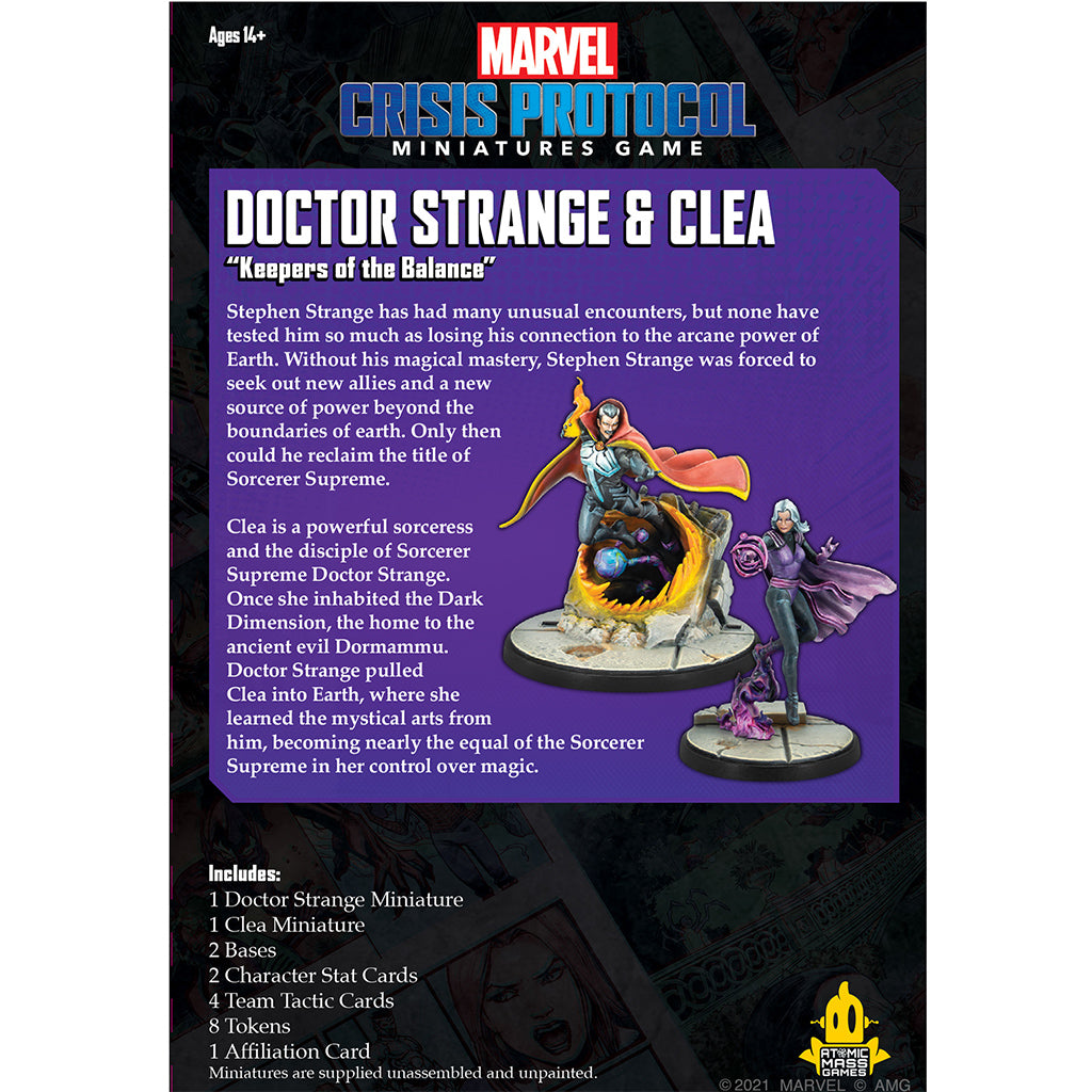 Marvel Crisis Protocol: Doctor Strange and Clea | Odin's Place