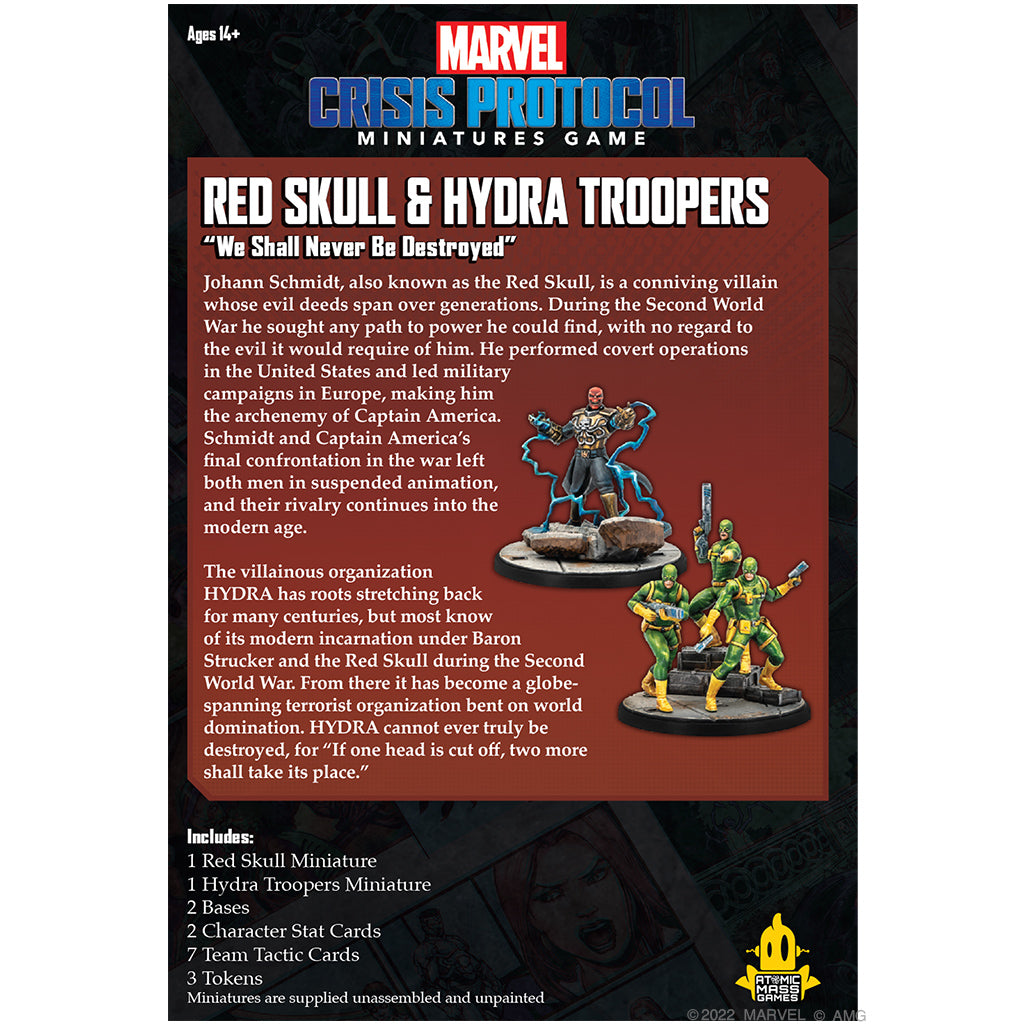 Marvel Crisis Protocol: Red Skull and Hydra | Odin's Place