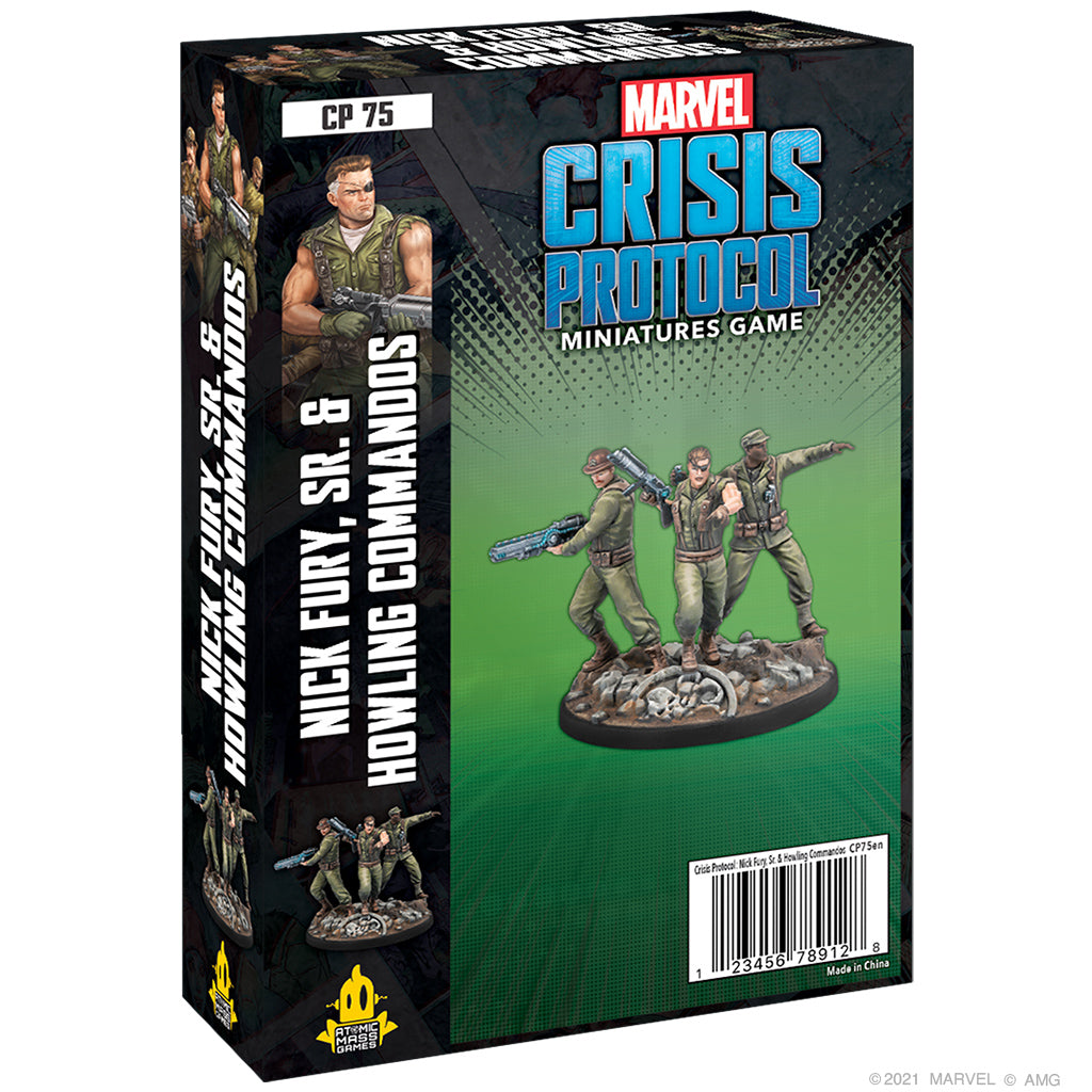 Marvel Crisis Protocol: Nick Fury, Sr. and Howling Commandos | Odin's Place