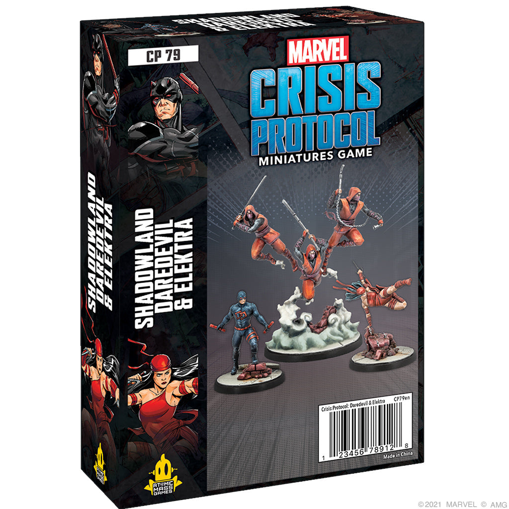 Marvel Crisis Protocol: Shadowland Daredevil and Elektra | Odin's Place