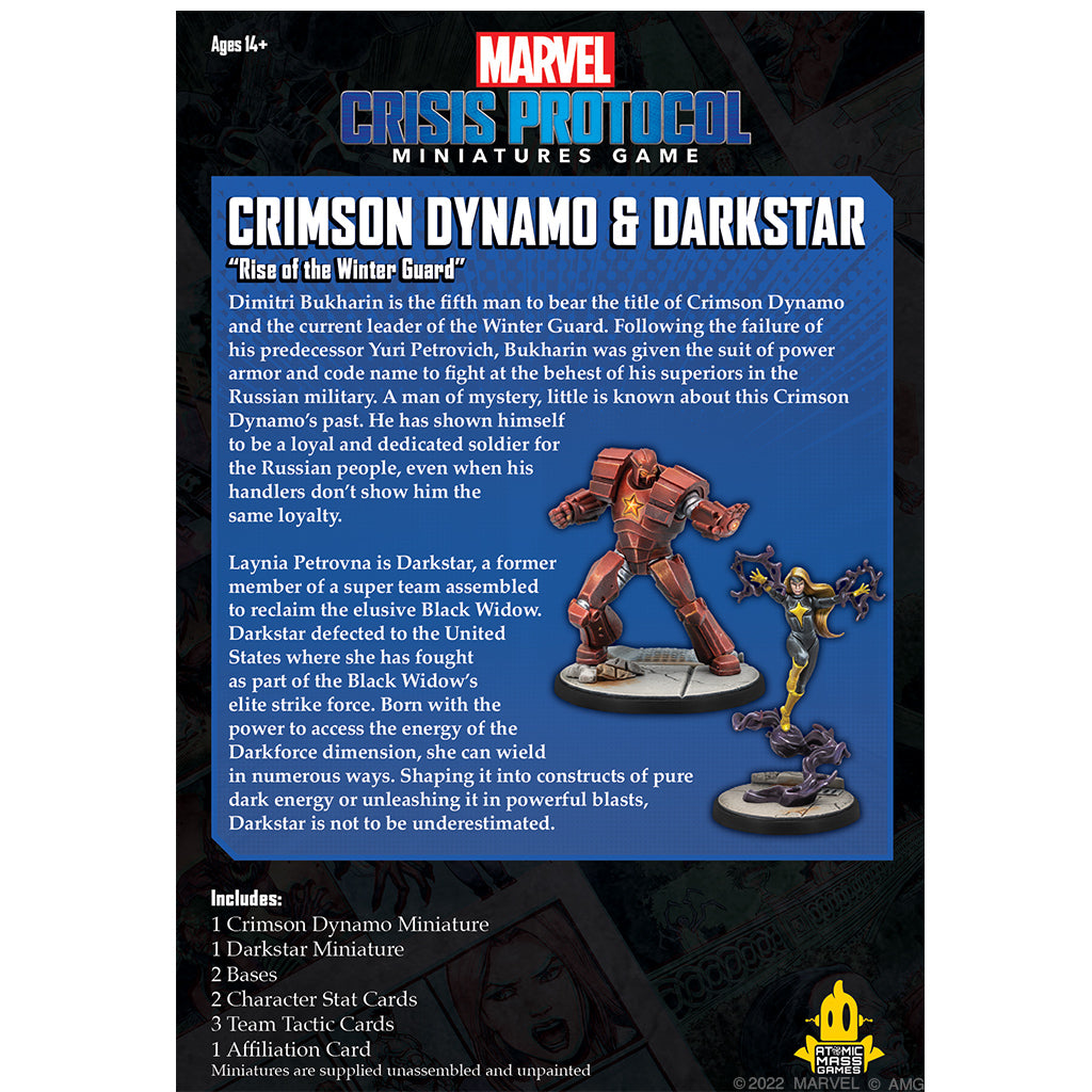 Marvel Crisis Protocol: Crimson Dynamo and Dark Star | Odin's Place