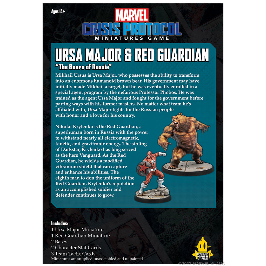 Marvel Crisis Protocol: Ursa Major and Red Guardian | Odin's Place