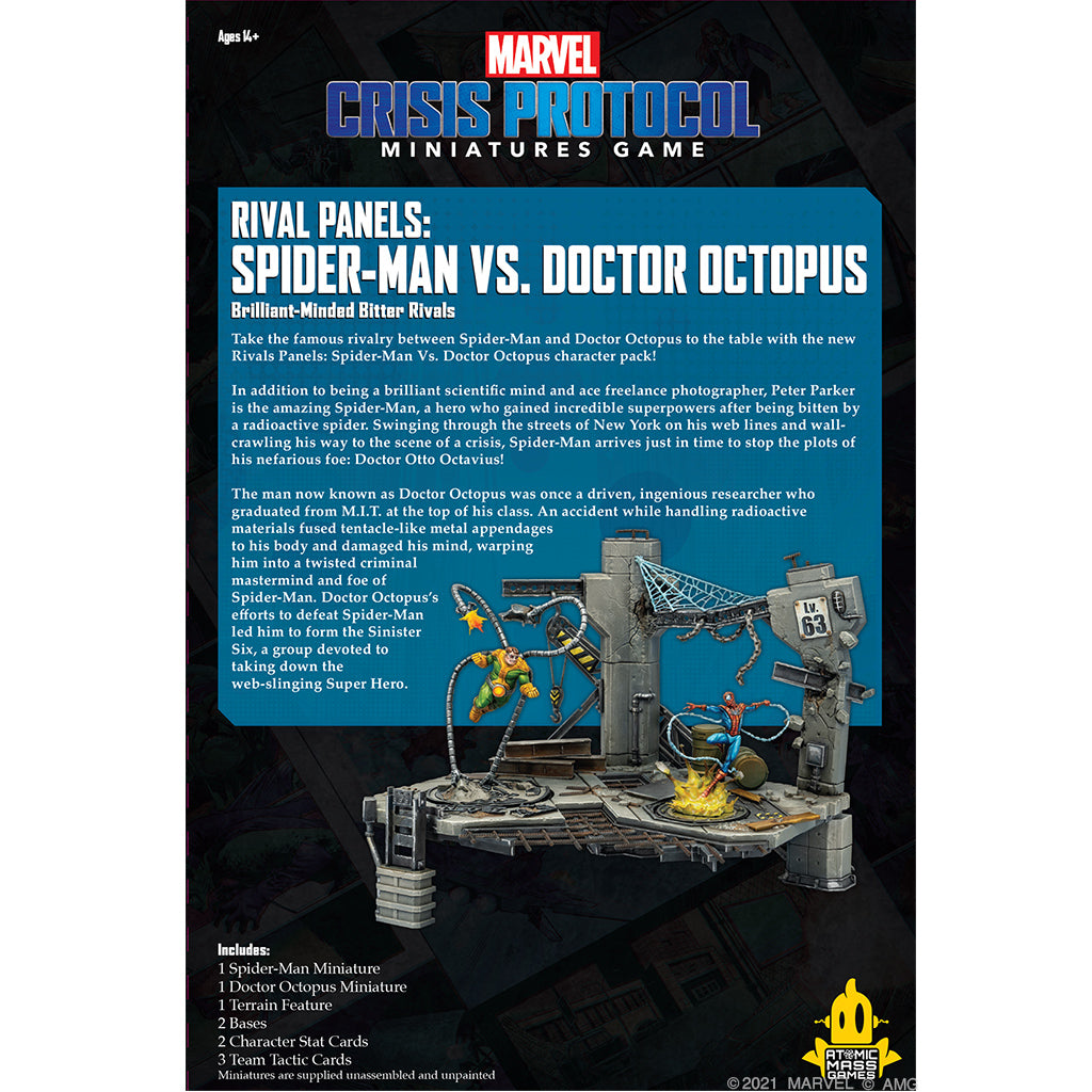 CL Marvel Crisis Protocol: Rival Panels Spider Man vs Doc Octopus | Odin's Place