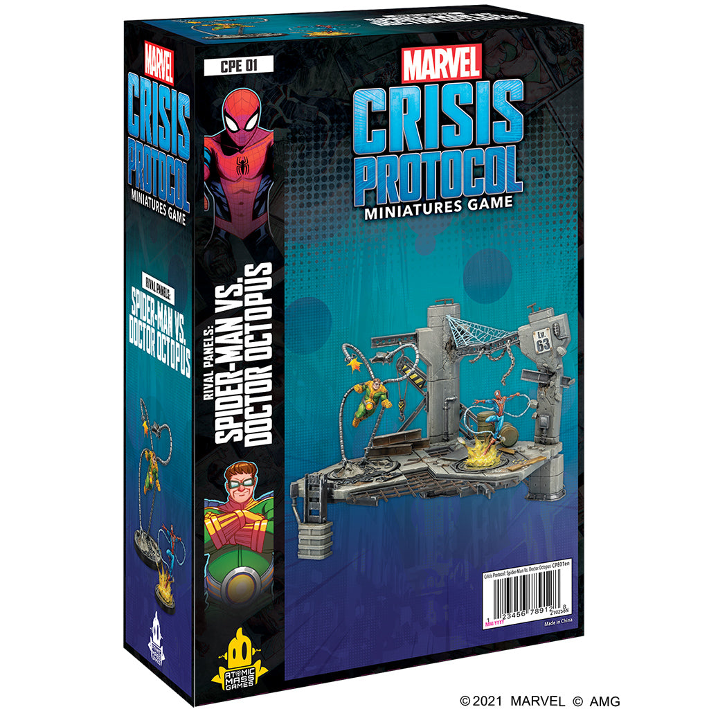 CL Marvel Crisis Protocol: Rival Panels Spider Man vs Doc Octopus | Odin's Place