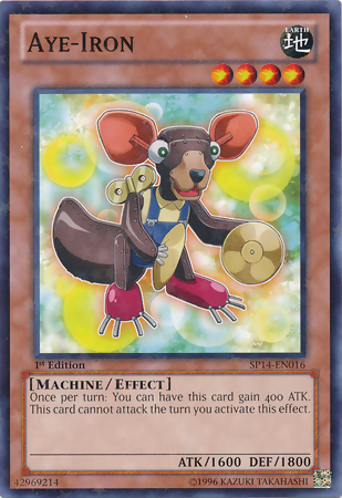 Aye-Iron [SP14-EN016] Starfoil Rare | Odin's Place