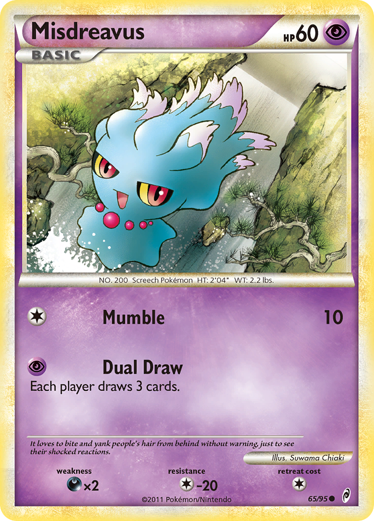 Misdreavus (65/95) [HeartGold & SoulSilver: Call of Legends] | Odin's Place