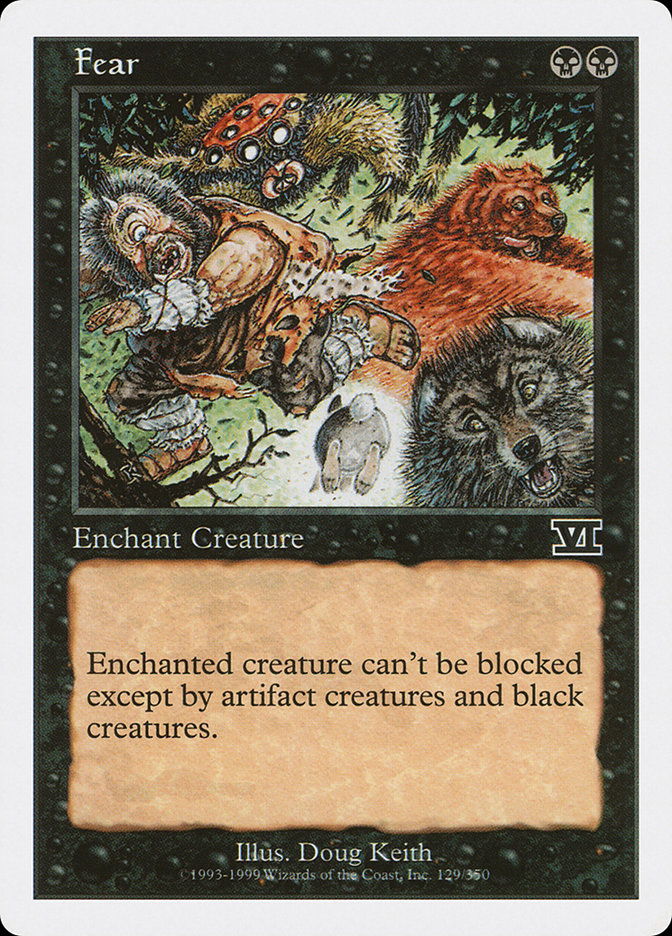 Fear (129) [Classic Sixth Edition] | Odin's Place
