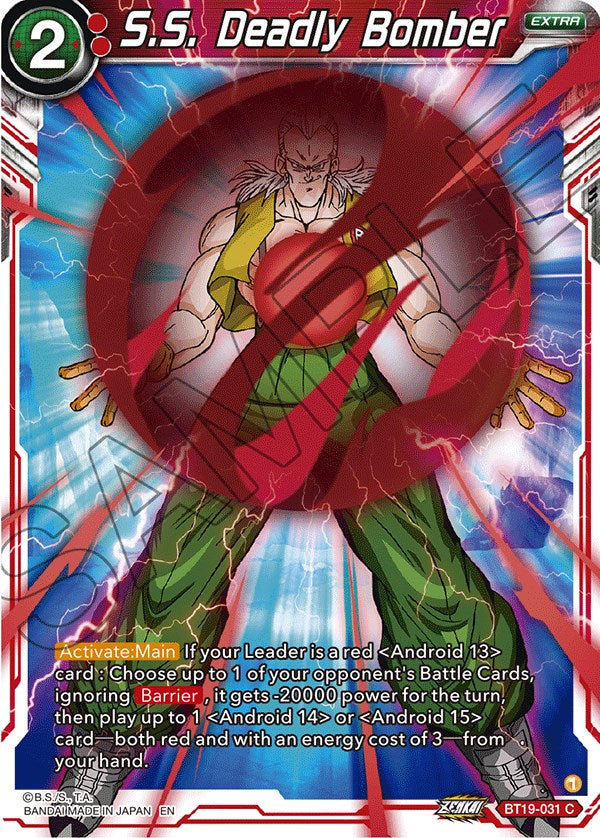 S.S. Deadly Bomber (BT19-031) [Fighter's Ambition] | Odin's Place