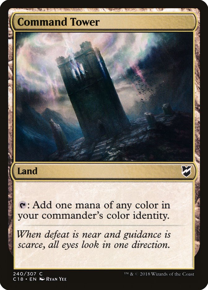 Command Tower (240) [Commander 2018] | Odin's Place