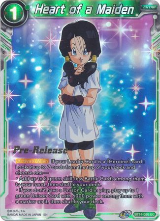 Heart of a Maiden (BT14-086) [Cross Spirits Prerelease Promos] | Odin's Place